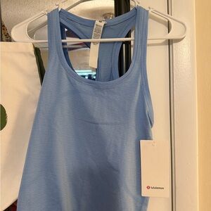 Lululemon Athletic Blue Sleeveless Tank Top